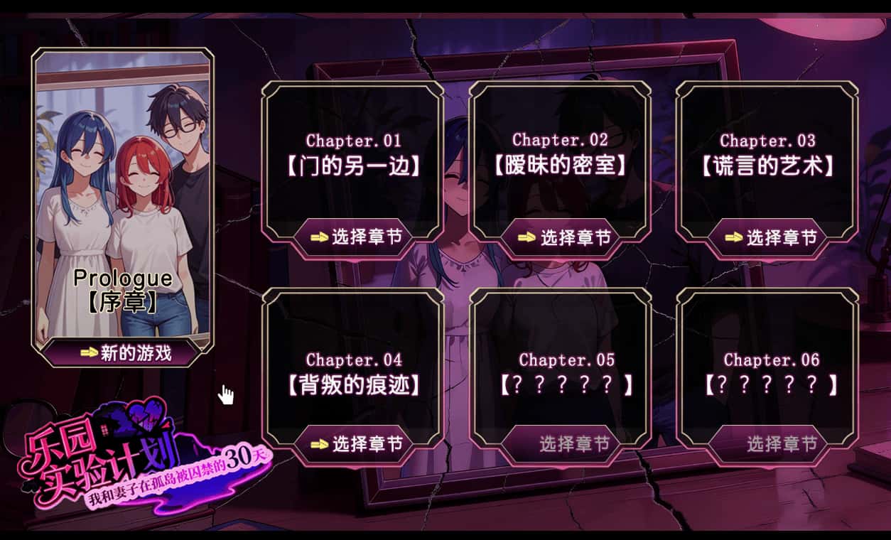 乐园实验计划 我和妻子在孤岛被囚禁的30天 Eden Plan背景